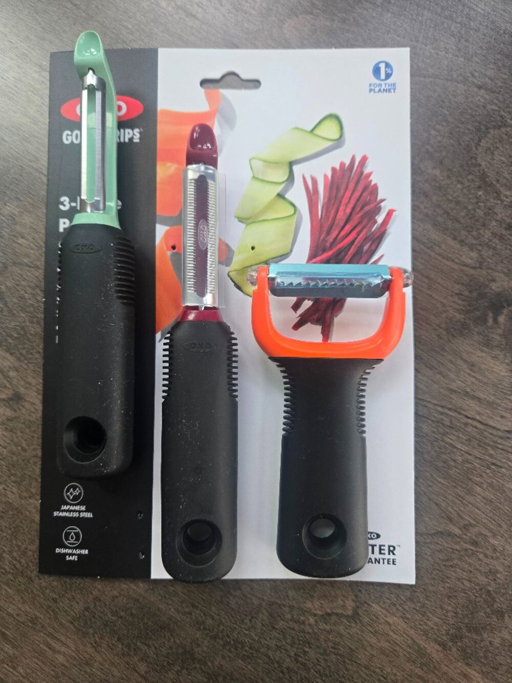 NEW 3-Piece Peeler Set